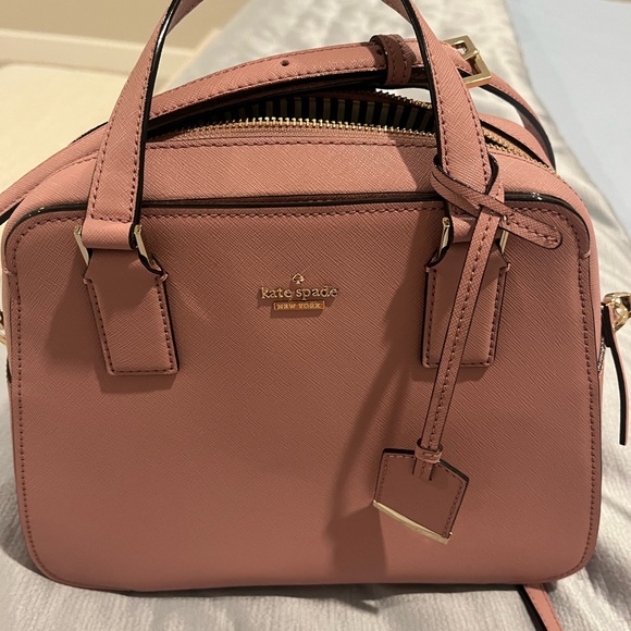 Kate Spade Soft Pink Satchel with Gold Hardware - Picture 3 of 6